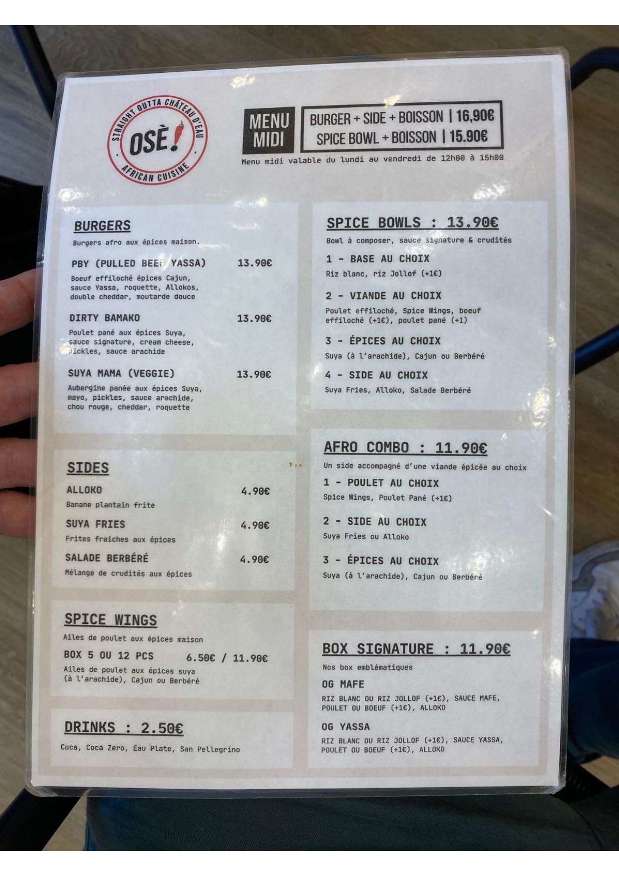 Exploration Gastronomique avec Osè Cuisine Africaine