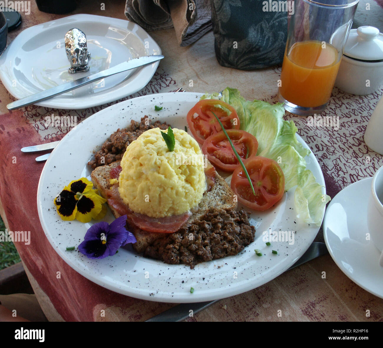 petit dejeuner africain
